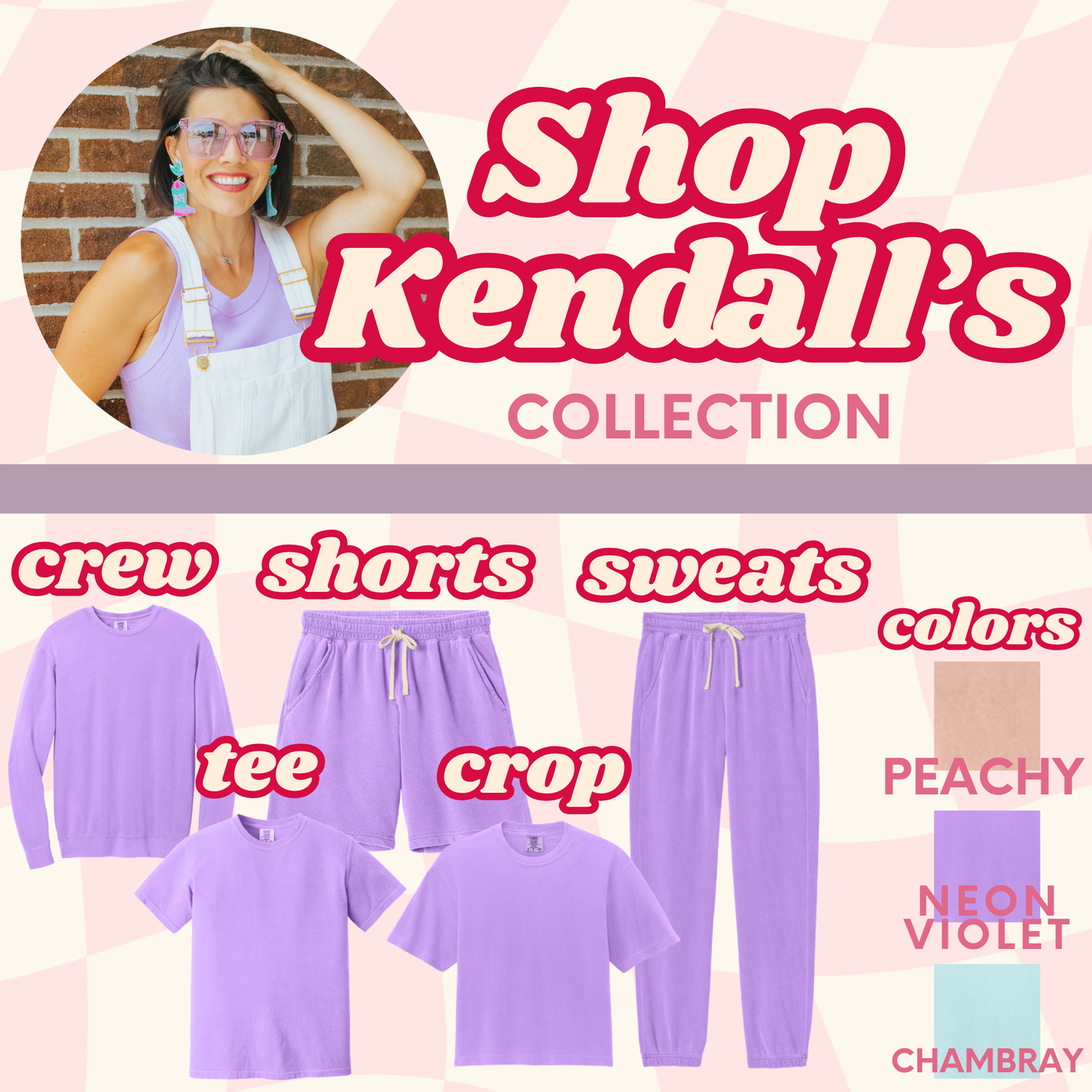 Kendall's Collection He is Risen The way The Truth The Life | Comfort Colors Crewneck Sweatshirt - Tshirt - Crop | Inspirational Faith Shirt | Gift for Believers | Stylish Religious Apparel