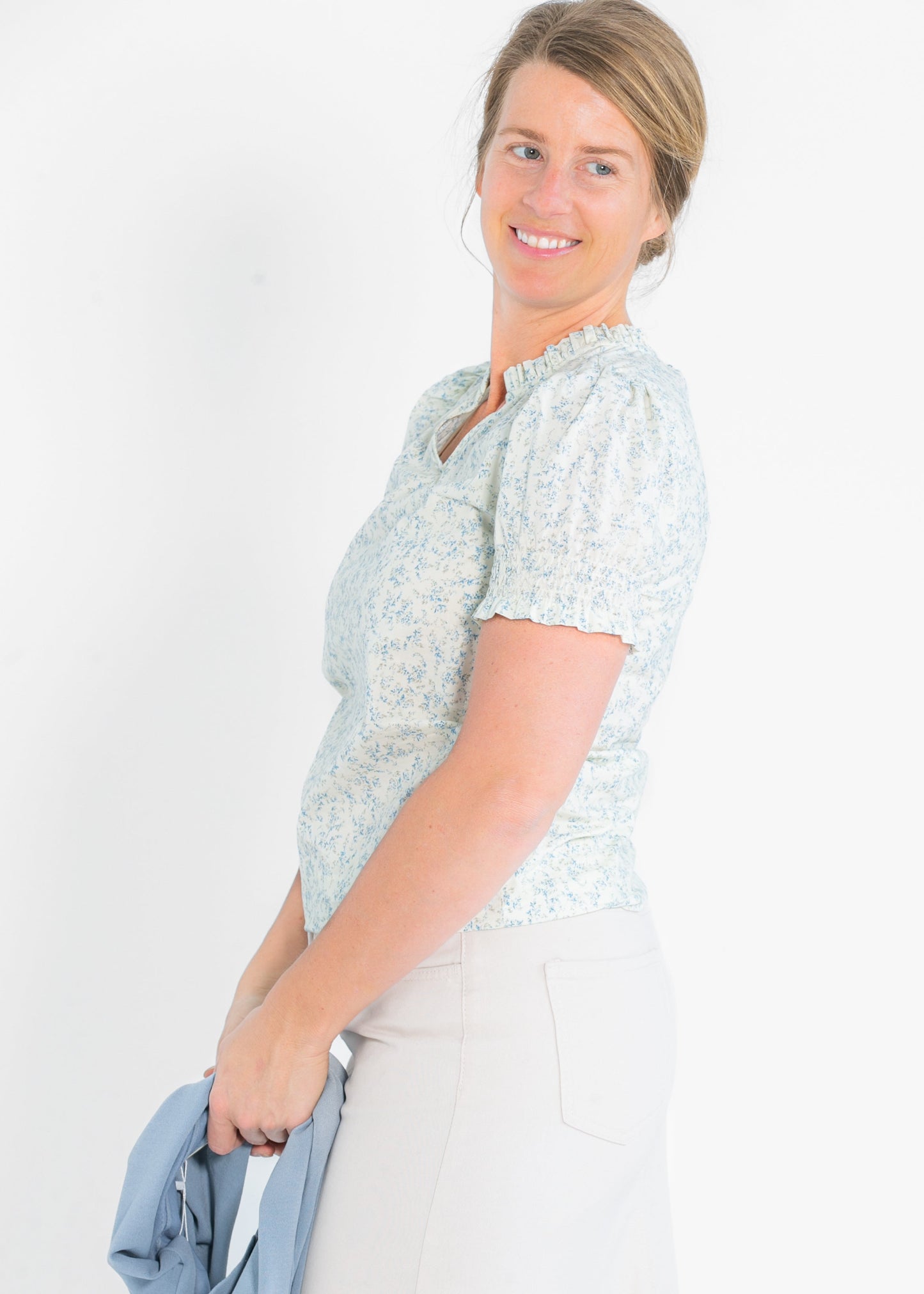 Dempsey Floral Puff Sleeve Top - FINAL SALE