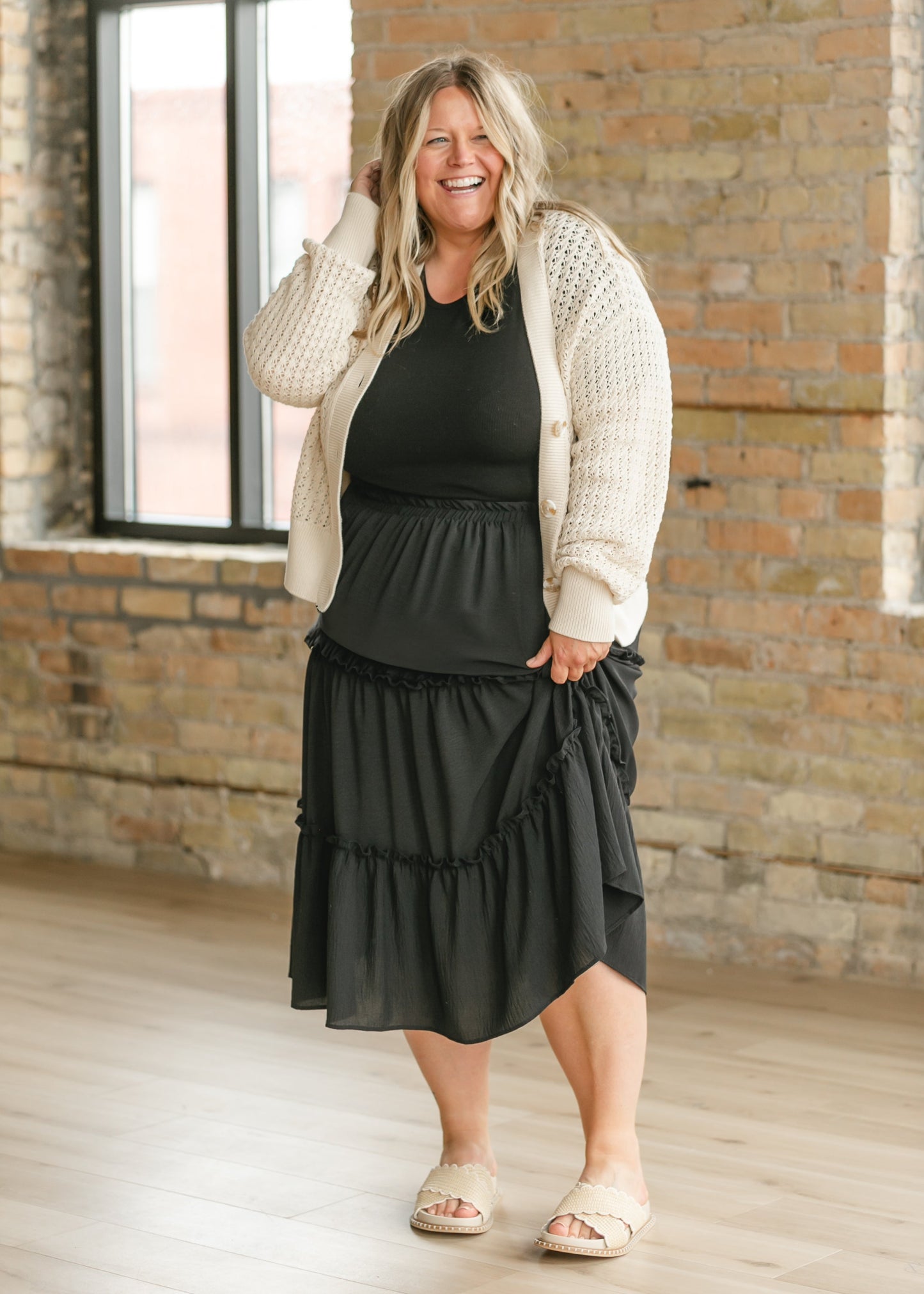 Serena Eyelet Maxi Dress