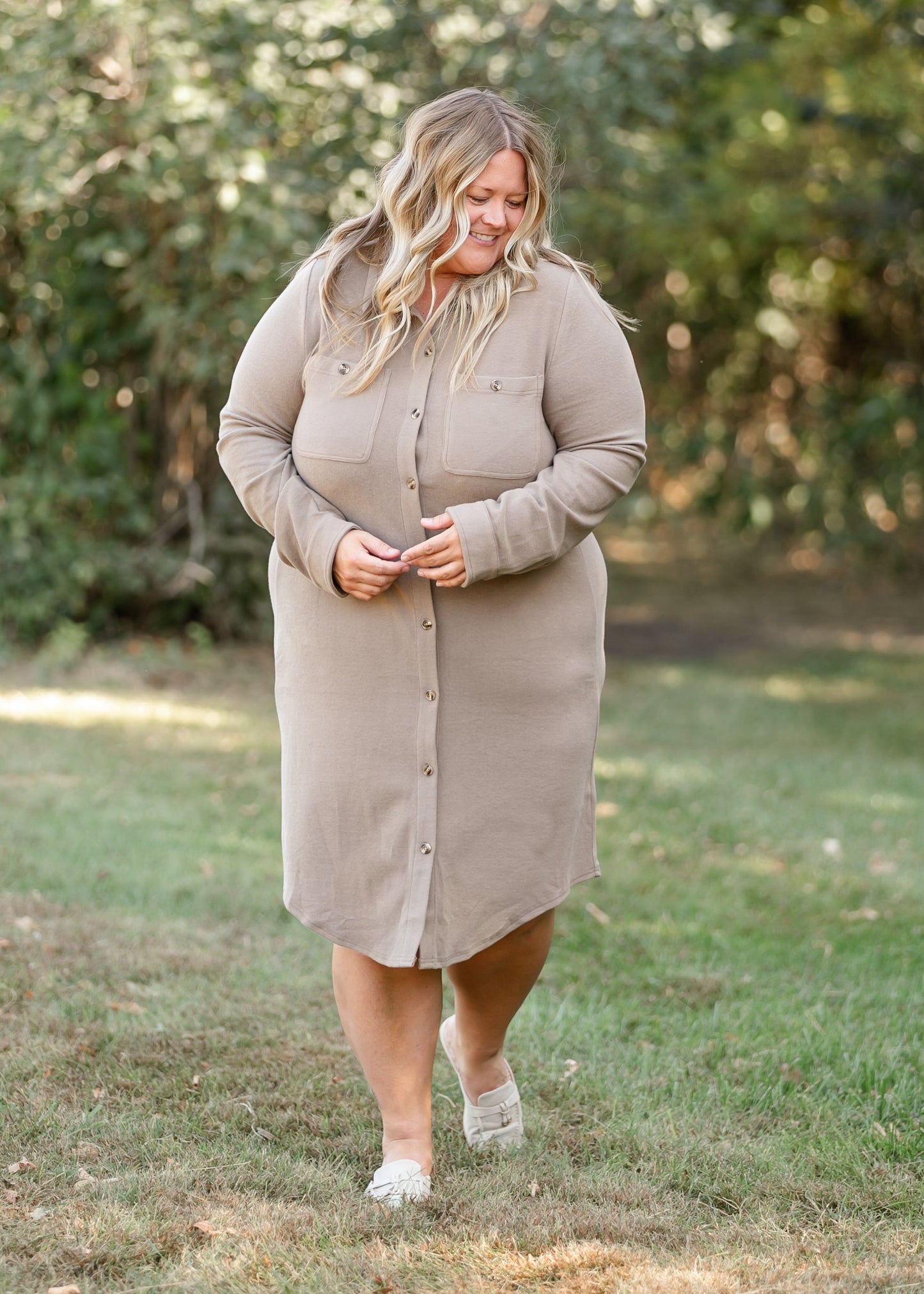 Teagan Ultra Soft Shirt Dress