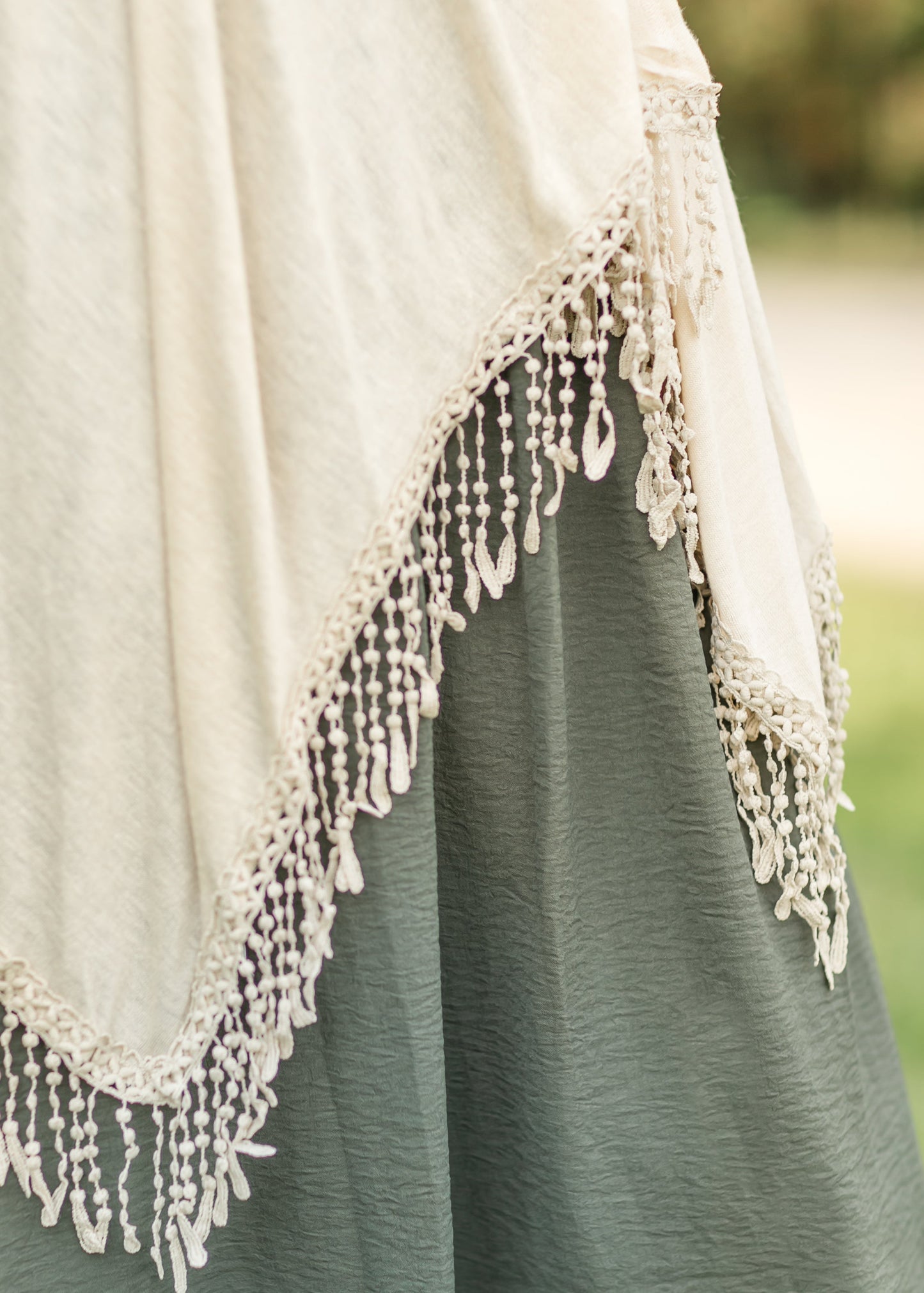 Winslet Tasseled Sleeveless Cardigan - FINAL SALE