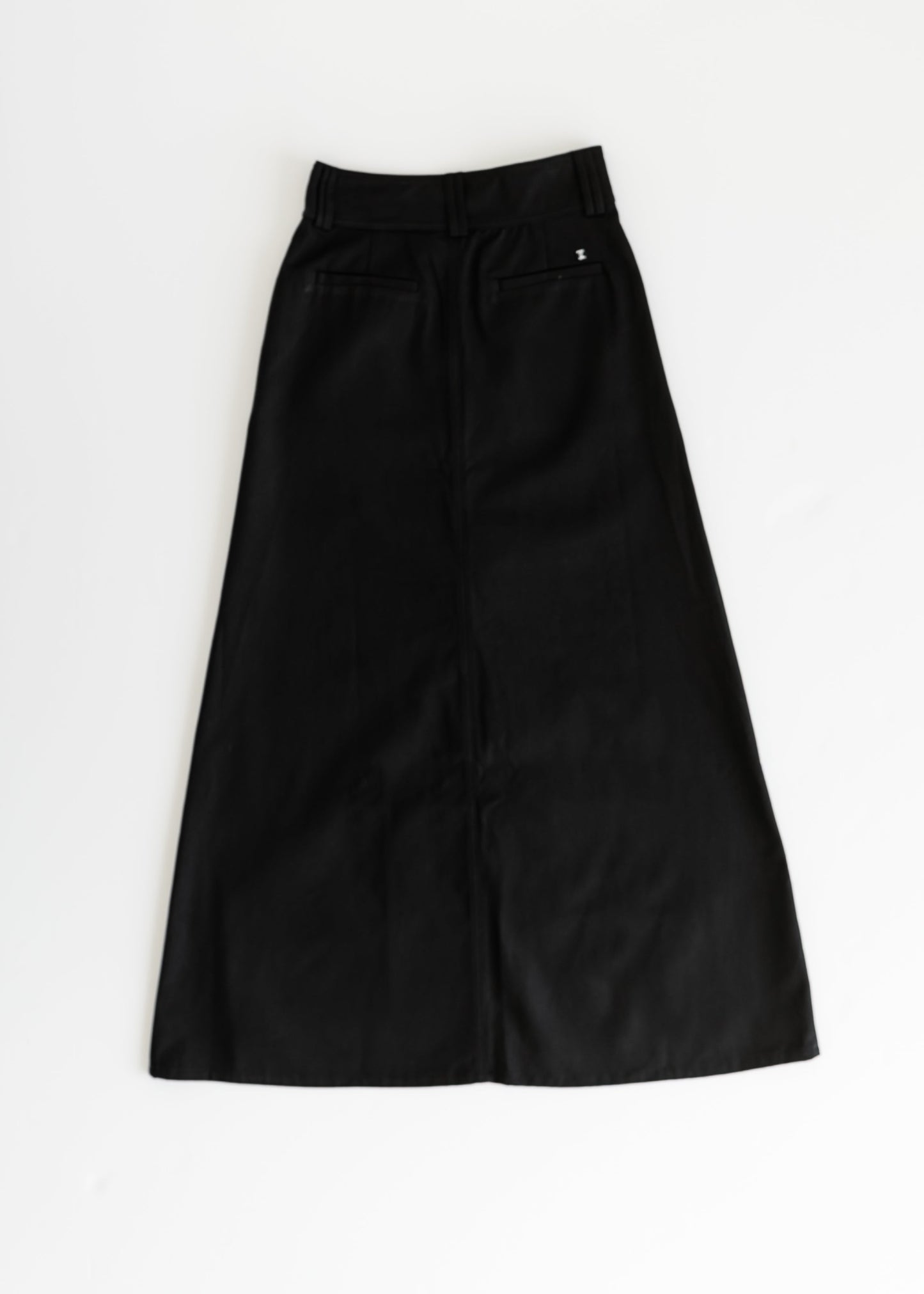 Camellia A-Line Cotton Twill Maxi Skirt - FINAL SALE