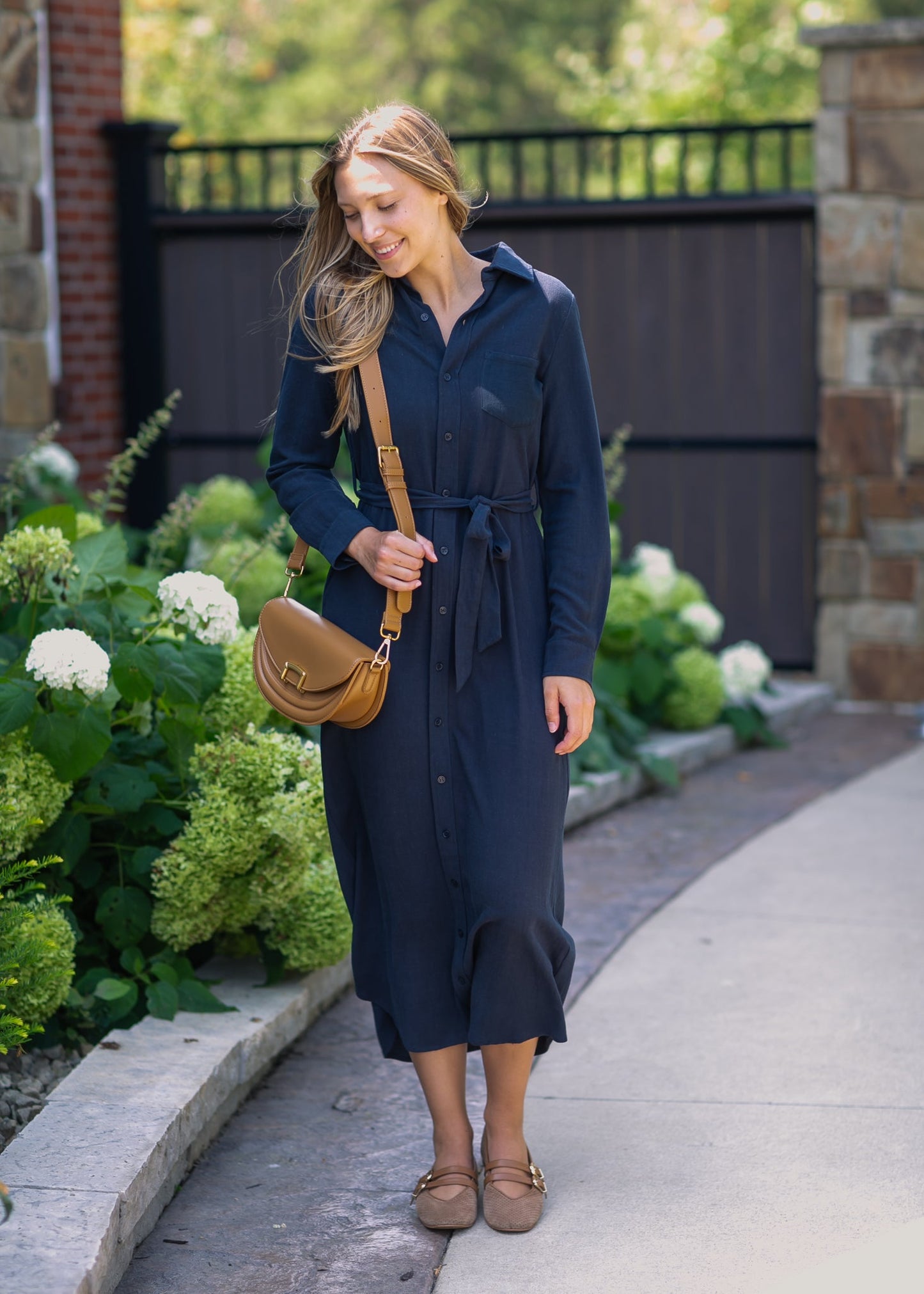 Essential Linen Shirt Dress
