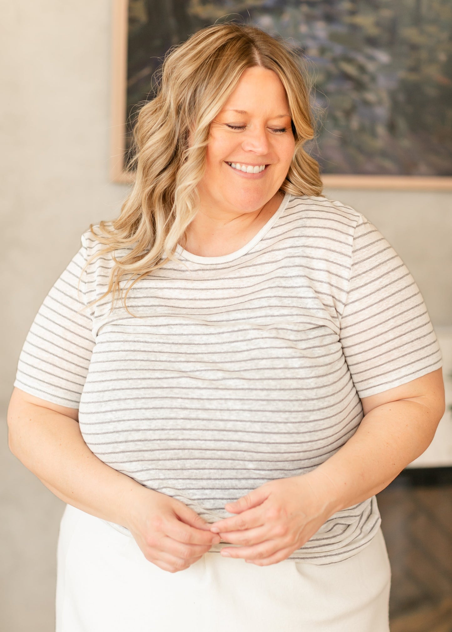 Essential Linen Short Sleeve Tee