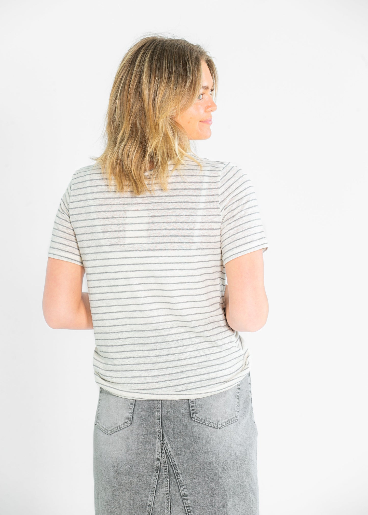 Essential Linen Short Sleeve Tee