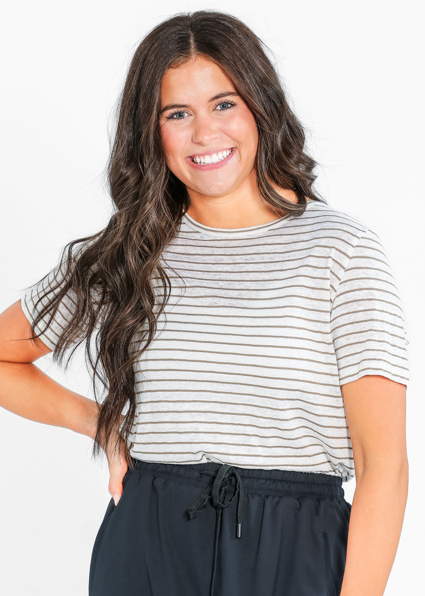 Essential Linen Short Sleeve Tee