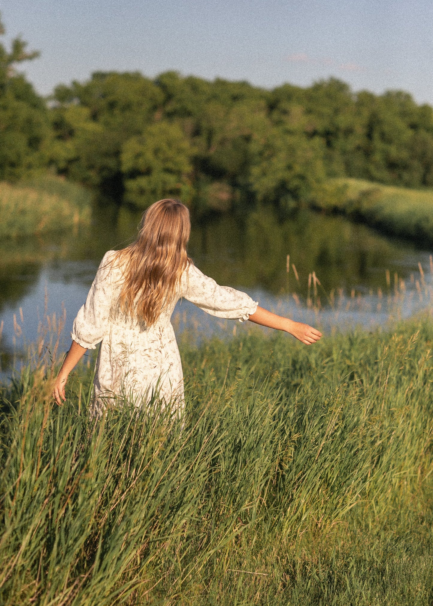 Flora Smocked Midi Dress