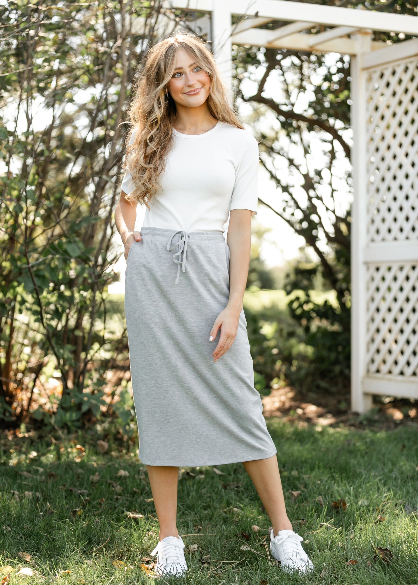 Jordan Knit Midi Skirt
