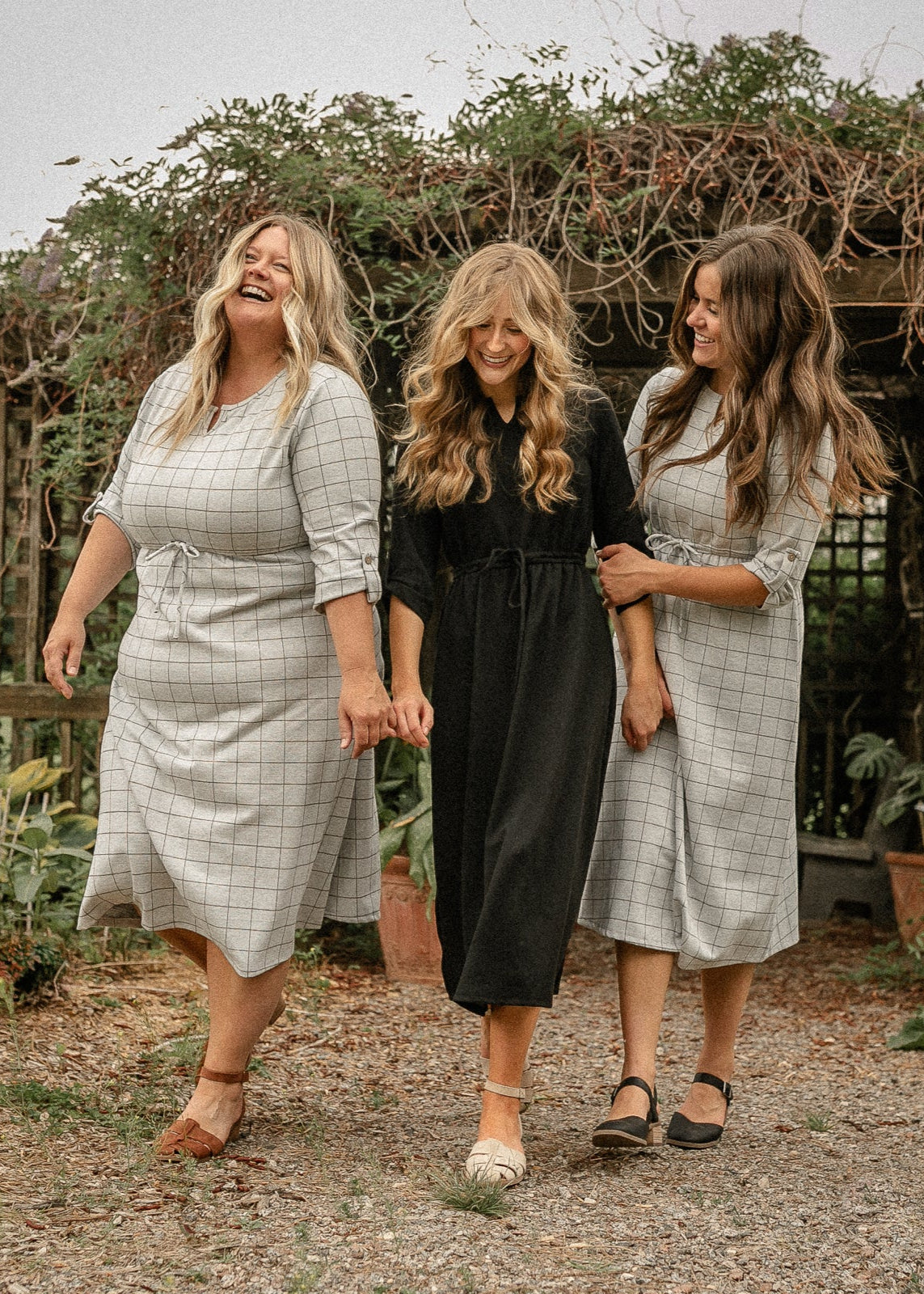 Monica Tie Waist Midi Dress