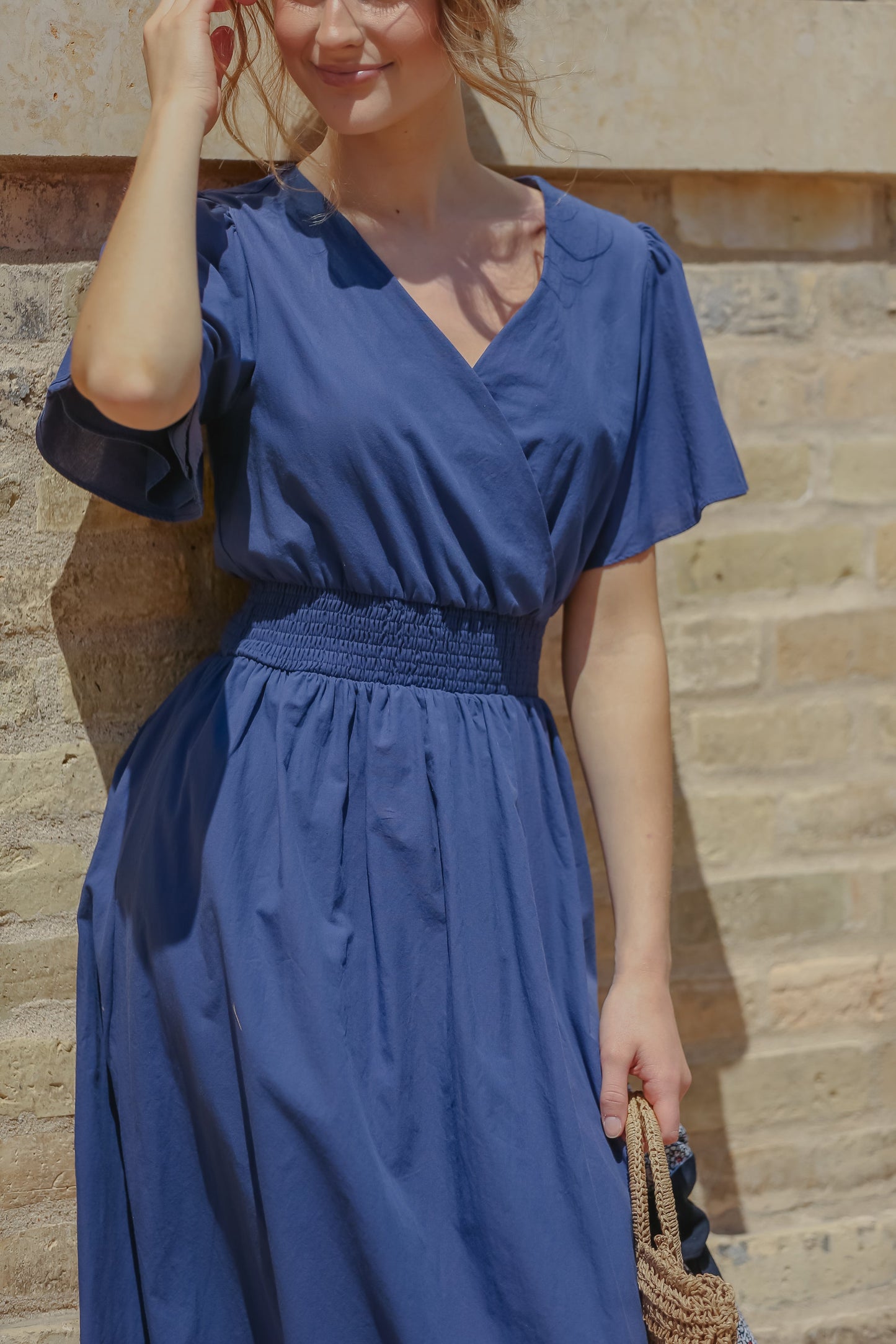 Montie Flutter Sleeve Maxi Dress - FINAL SALE