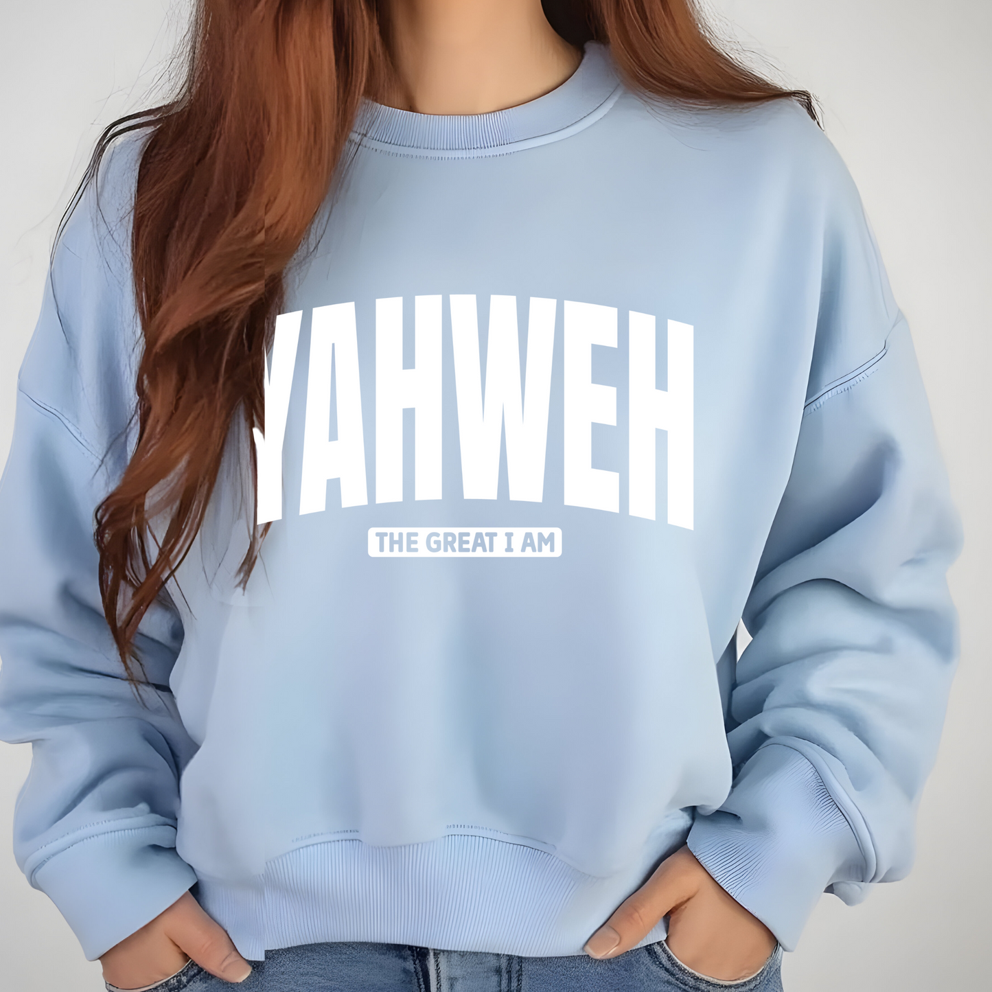 Yahweh Comfort Colors Tshirt or Crewneck Sweatshirt