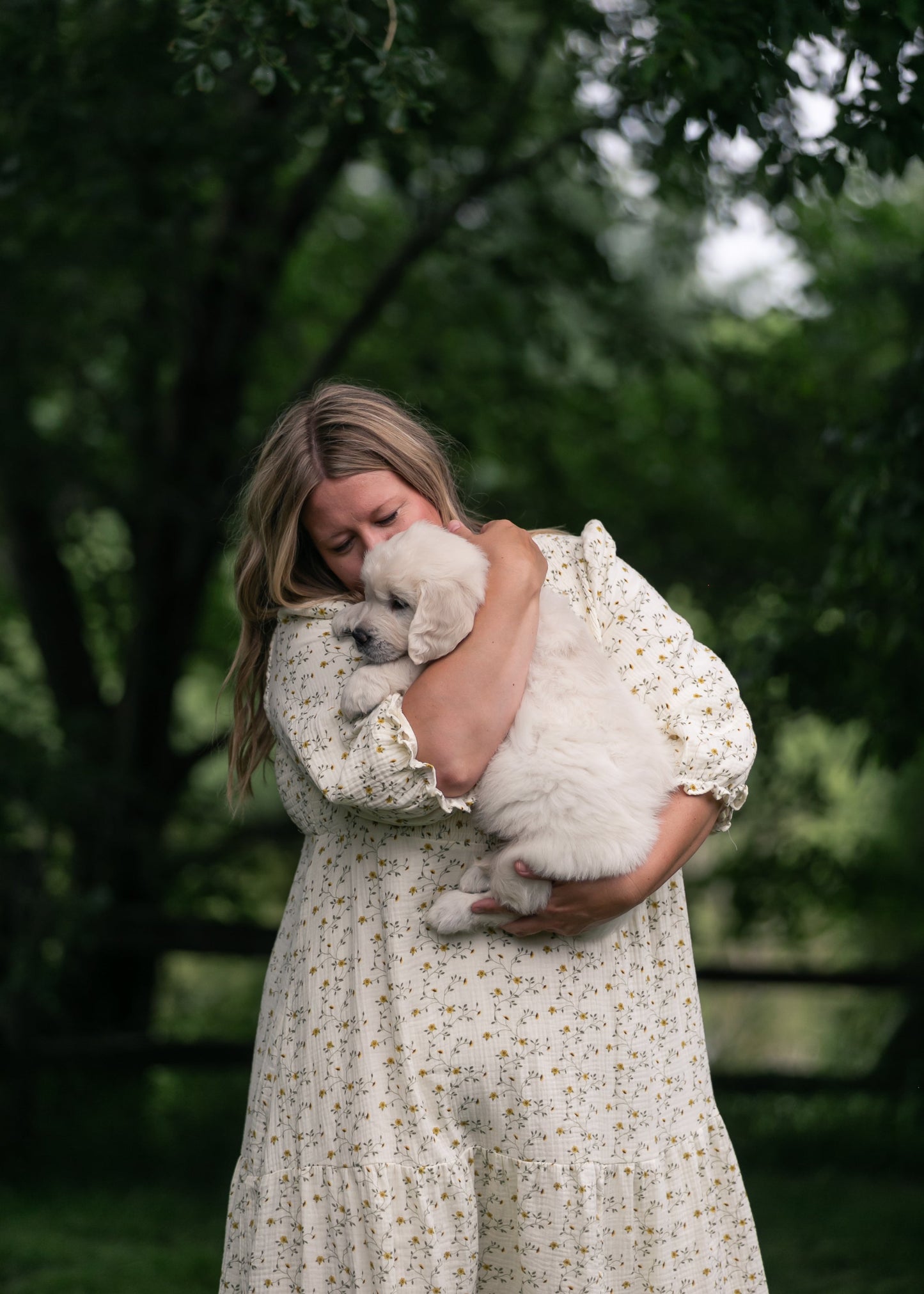 Flora Smocked Midi Dress