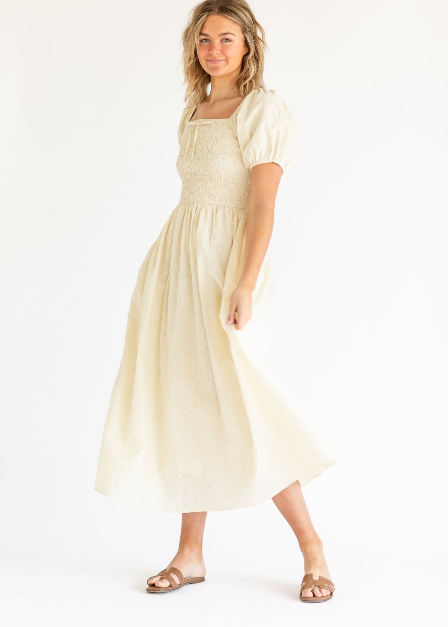 Rayna Eyelet Maxi Dress - FINAL SALE