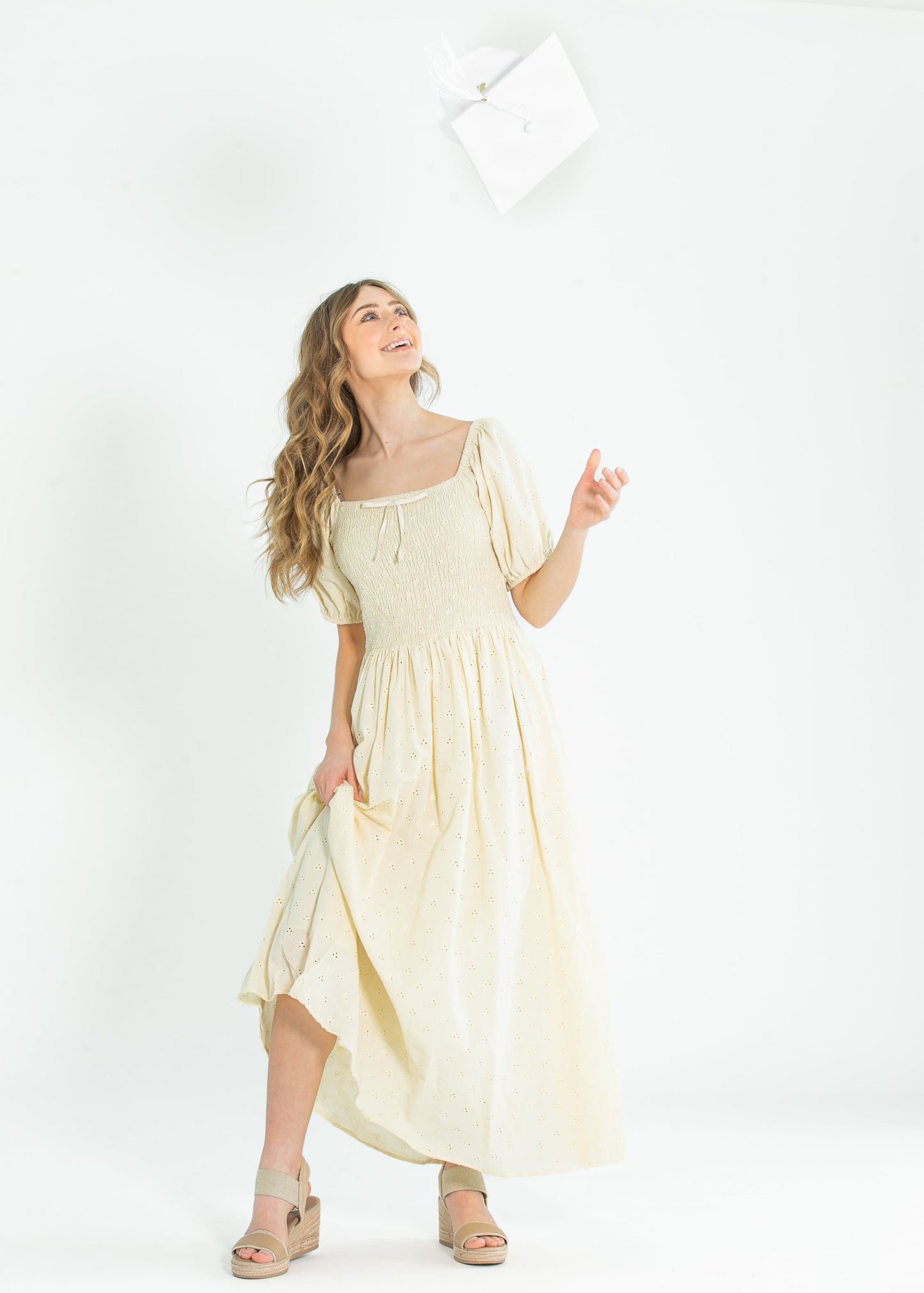 Rayna Eyelet Maxi Dress - FINAL SALE