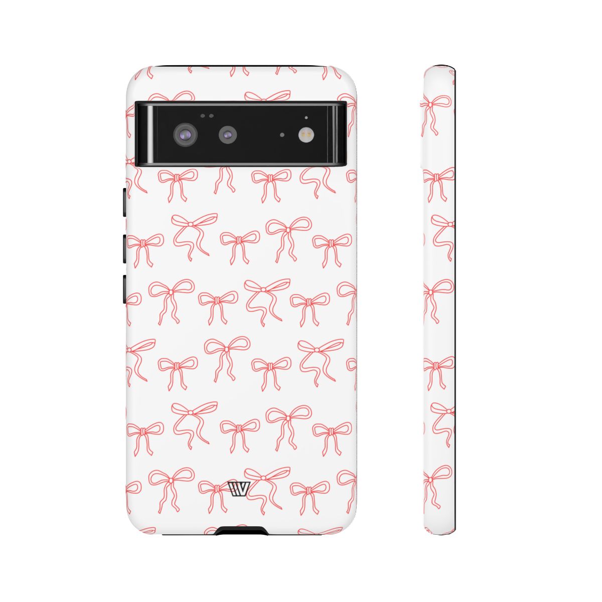 RED RIBBON CHARM | Tough Phone Case