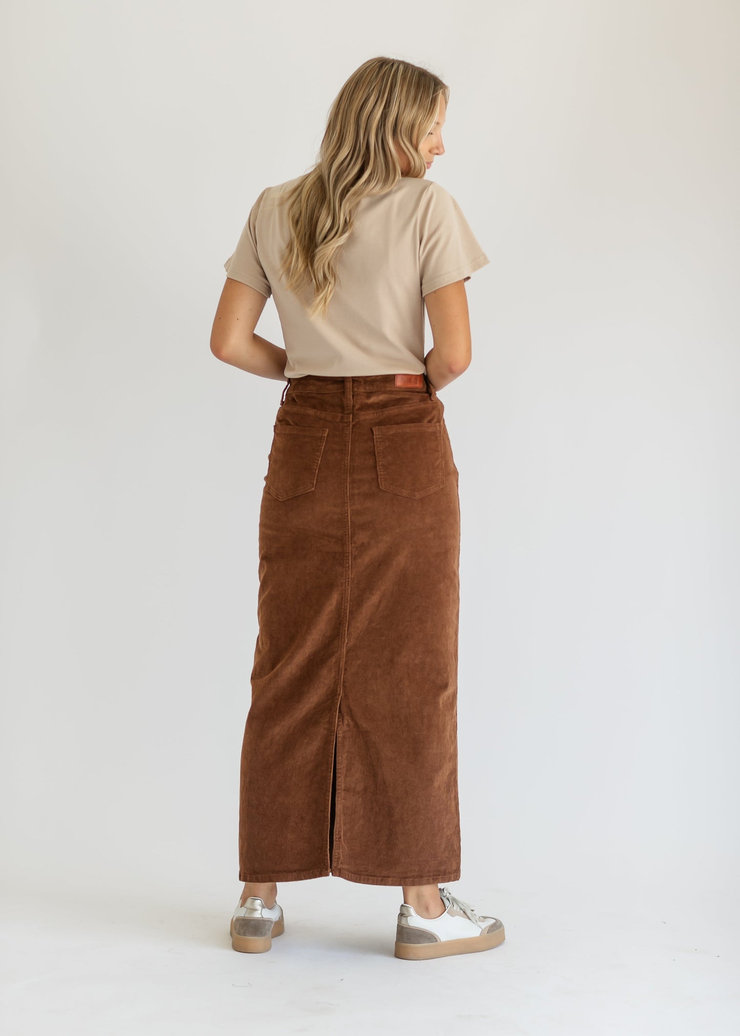 Stella Denim Maxi Skirt