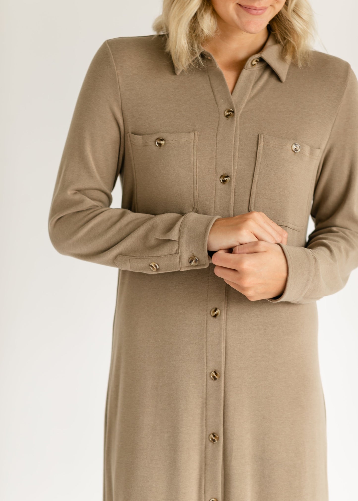 Teagan Ultra Soft Shirt Dress